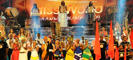 Drum Cafe and Umoja wow at Miss World Contest